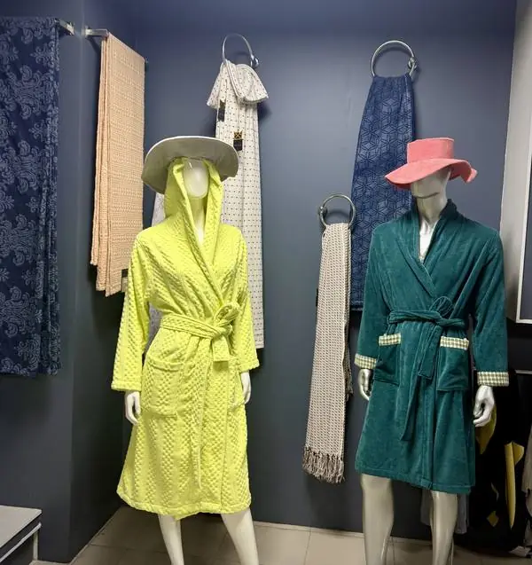 Bathrobes from a Bangladesh towel and home textile manufacturer