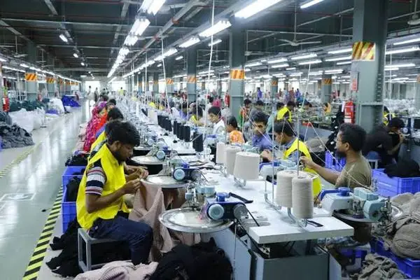 Production floor inside a SEDEX-audited Bangladesh garment factory